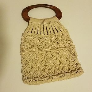 Vintage Macrame Handbag Michael's Imports
